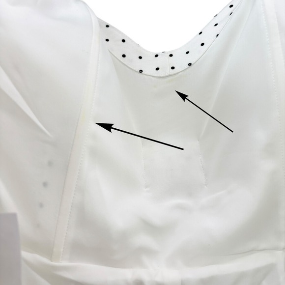 Mestiza New York NEW White Puff Puff Strapless Ball Gown - Women's‎ Size 6 - Picture 15 of 16